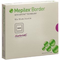 MEPILEX Border pans hydrocell 10x10cm sili 5 pce