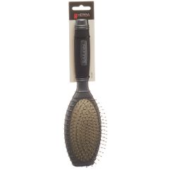 HERBA Brosse tête caoutchouc av picots métall 5261