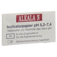 ALKALA N papier indicateur pH 5.2-7.4