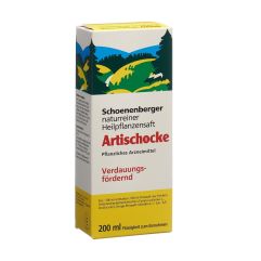 SCHOENENBERGER Artichaut suc plantes méd 200 ml