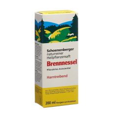 Schoenenberger naturreiner Heilpflanzensaft Brennnessel 200 ml