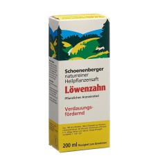 SCHOENENBERGER Dent de lion suc plantes méd 200 ml