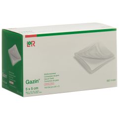 GAZIN compresses gaze 5x5cm 8p st 50 x 2 pce