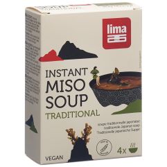 LIMA Miso Soupe instant 4 x 10 g