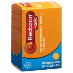 Redoxon + Zinc Kautabletten Orangenaroma 30 Tabletten