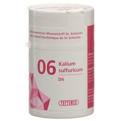 PHYTOMED SCHÜSSLER Nr6 Kalium sulfuricum Tabl D 6 100 g