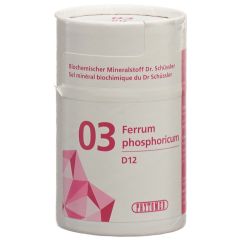 PHYTOMED SCHÜSSLER No3 ferrum phos cpr 12 D 100 g