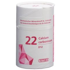 PHYTOMED SCHÜSSLER Nr22 Calcium carbonicum Tabl D 12 500 g