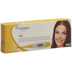 CYCLOTEST lady thermomètre féminin digit