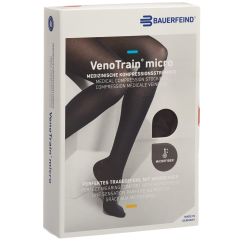 VENOTRAIN MICRO A-TU KKL2 L plus/long geschlossene Fussspitze schwarz 1 Paar