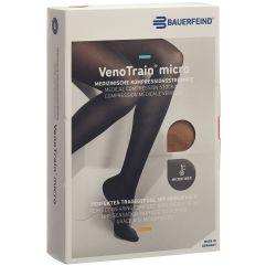 VENOTRAIN MICRO A-TU KKL2 M plus/long geschlossene Fussspitze caramel 1 Paar