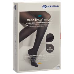 VENOTRAIN MICRO A-TU KKL2 M plus/short geschlossene Fussspitze schwarz 1 Paar