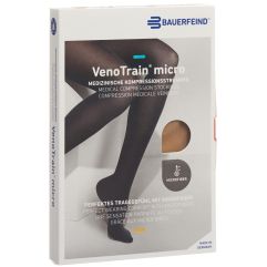 VENOTRAIN MICRO A-D KKL2 L normal/short geschlossene Fussspitze caramel 1 Paar