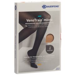 VENOTRAIN MICRO A-D KKL2 L normal/short geschlossene Fussspitze creme 1 Paar