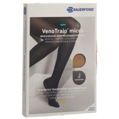 VENOTRAIN MICRO A-D KKL2 L plus/short geschlossene Fussspitze caramel 1 Paar