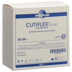 Cutiflex Square Folienpflaster 38x38mm 100 Stk