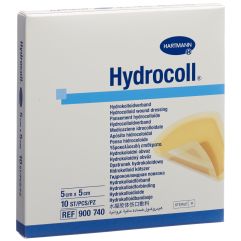 HYDROCOLL Hydrocolloid Verb 5x5cm 10 Stk