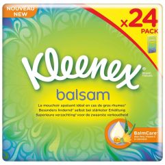 KLEENEX Balsam mouchoirs papier 24 x 9 pce