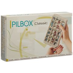 Pilbox Classic Medikamentenspender 7 Tage deutsch/französisch