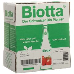 BIOTTA Tomate Bio 6 fl 5 dl