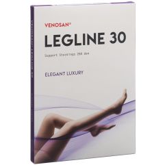 VENOSAN LEGLINE 30 a-d XS black 1 paire