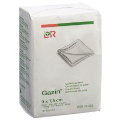 GAZIN compresses gaze 9x7.5cm 8p n st 100 pce