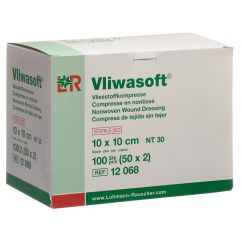 VLIWASOFT fibre n-tiss 10x10cm 6 c st 50 x 2 pce