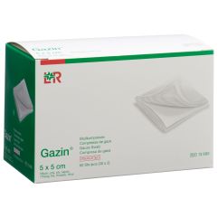 GAZIN compresses gaze 5x5cm 16p st 30 x 2 pce