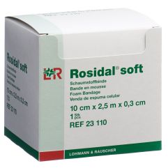 ROSIDAL soft bande mousse 2.5mx10cmx0.3cm