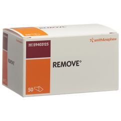 REMOVE lingettes dissolvantes colle box 50 pce