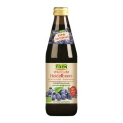 EDEN jus intégral myrtille s sucre pur bio 330 ml