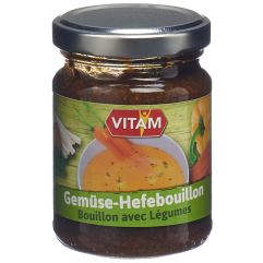 Vitam Hefebouillon Paste mit Gemüse glutenfrei Glas 150 g