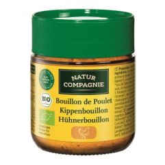 NATUR COMPAGNIE bouillon poulet bio 6 verre 100 g