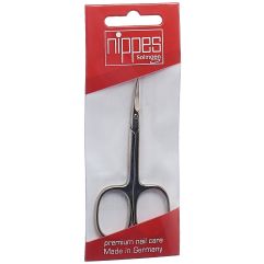 Nippes Hautschere 9cm spitz vernickelt