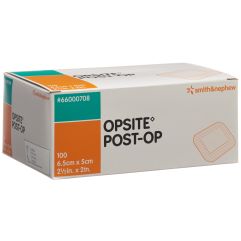 Opsite Post OP Folienverband 6.5x5cm steril 100 Btl