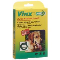 VINX colliers aux herbes neem 75cm chien vert