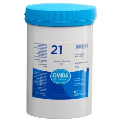 Omida Schüssler Nr21 Zincum chloratum Tabl D 12 Ds 1000 g