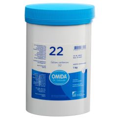 OMIDA SCHÜSSLER no22 calc carb cpr 12 D bte 1000 g