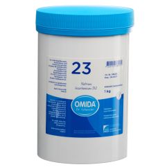 Omida Schüssler Nr23 Natrium bicarbonicum Tabl D 12 Ds 1000 g