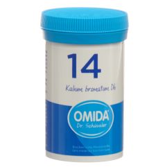 Omida Schüssler Nr14 Kalium bromatum Tabl D 6 Ds 100 g