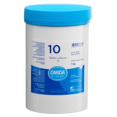 Omida Schüssler Nr10 Natrium sulfuricum Tabl D 6 Ds 1000 g