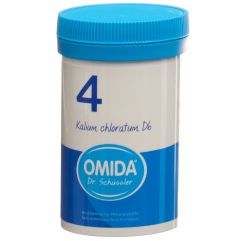 OMIDA SCHÜSSLER no4 kal chlor cpr 6 D bte 100 g