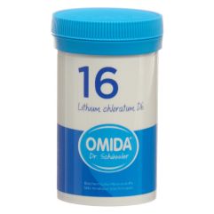 OMIDA SCHÜSSLER no16 lithi chlor cpr 6 D bte 100 g