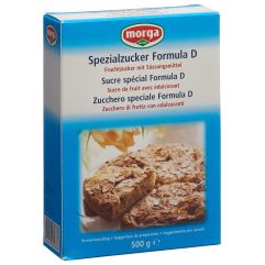 Morga Spezialzucker Formula D 500 g