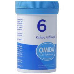 Omida Schüssler Nr6 Kalium sulfuricum Tabl D 12 Ds 100 g