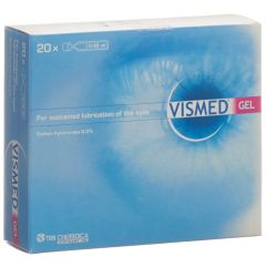 VISMED gel 3 mg/ml hydrogel 20 monodos 0.45 ml