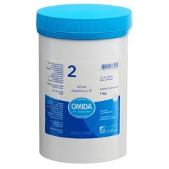 Omida Schüssler Nr2 Calcium phosphoricum Tabl D 6 Ds 1000 g