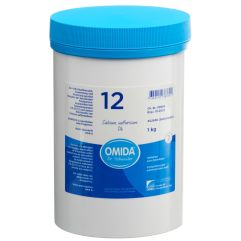 Omida Schüssler Nr12 Calcium sulfuricum Tabl D 6 Ds 1000 g