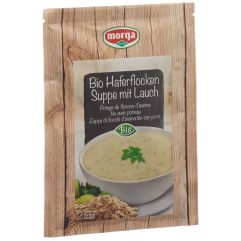 MORGA potage de flocons avoine a poireaux bio 45 g