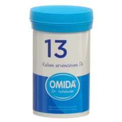 Omida Schüssler Nr13 Kalium arsenicosum Tabl D 6 Ds 100 g